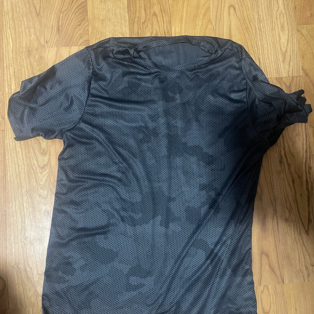 Men's Black Camo Shirt